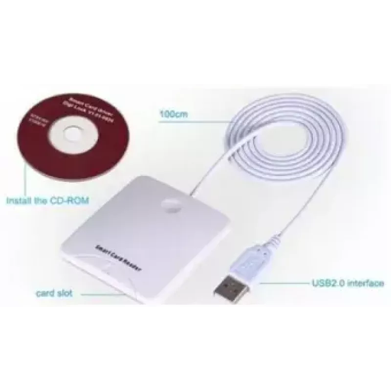 Transcend SMART CARD READER USB PC/SC N68 White