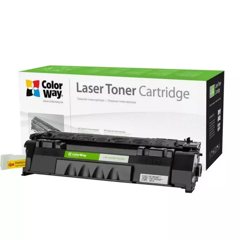 Toner Cartridge ColorWay CW-H5949/7553M 3000 pages Black