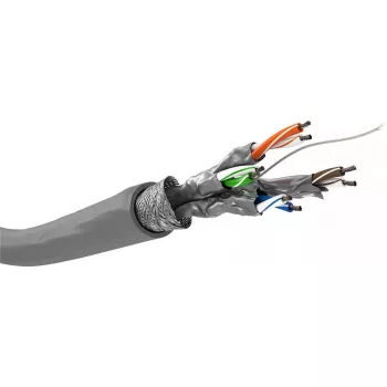 Network Cable Goobay CAT 6 S/FTP PiMF Grey 100m