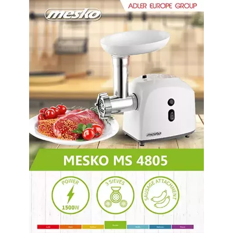Mincer Mesko Home MS 4805 600 W White
