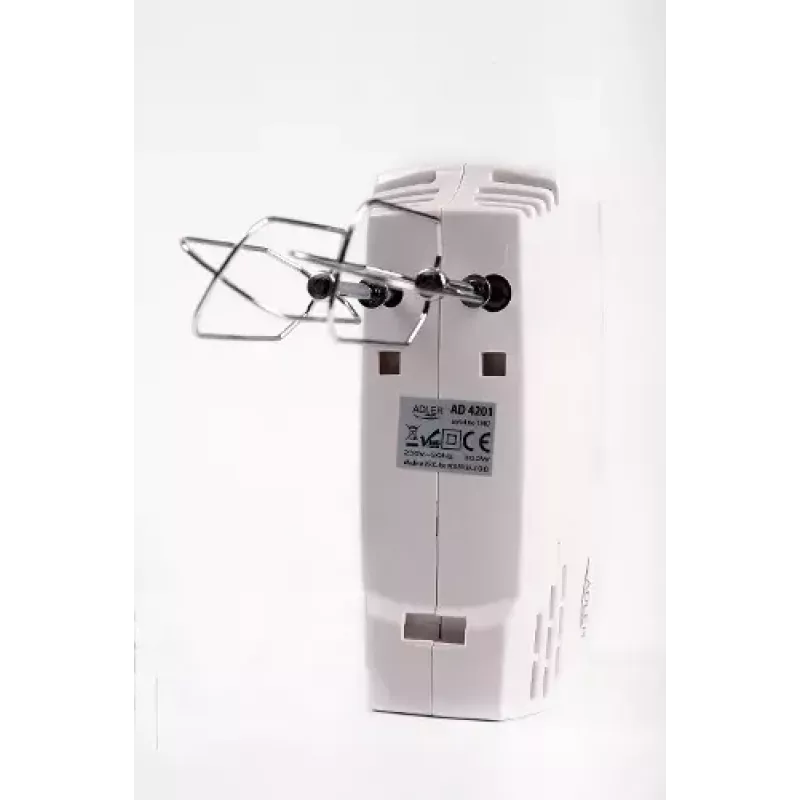 Hand mixer Adler AD 4201 g — 300 W, 1 kg, grey/white