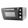 Caso TO20 20L 1650W Black Electric Oven with Grill, Convection, Rotisserie, Timer, 70-230°C, Cool-Touch