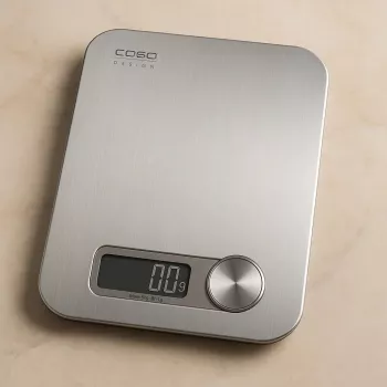 Caso 3265 kitchen scale Stainless steel Rectangle Electronic kitchen scale