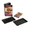 Baking tray Tefal XA8009 for SW 852D, black, 226 x 132 mm