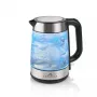 Electric kettle Eta 1.7 L 2200 W Black Stainless steel Transparent