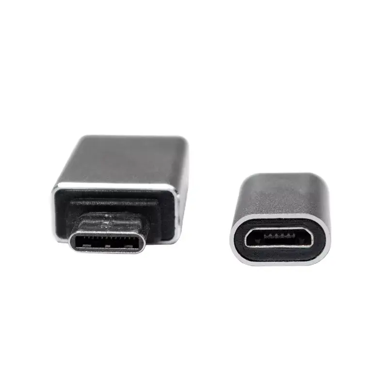 Cable Gender Changer LogiLink AU0040 USB 3.1 C USB 3.0 A Micro USB 2.0 Aluminium