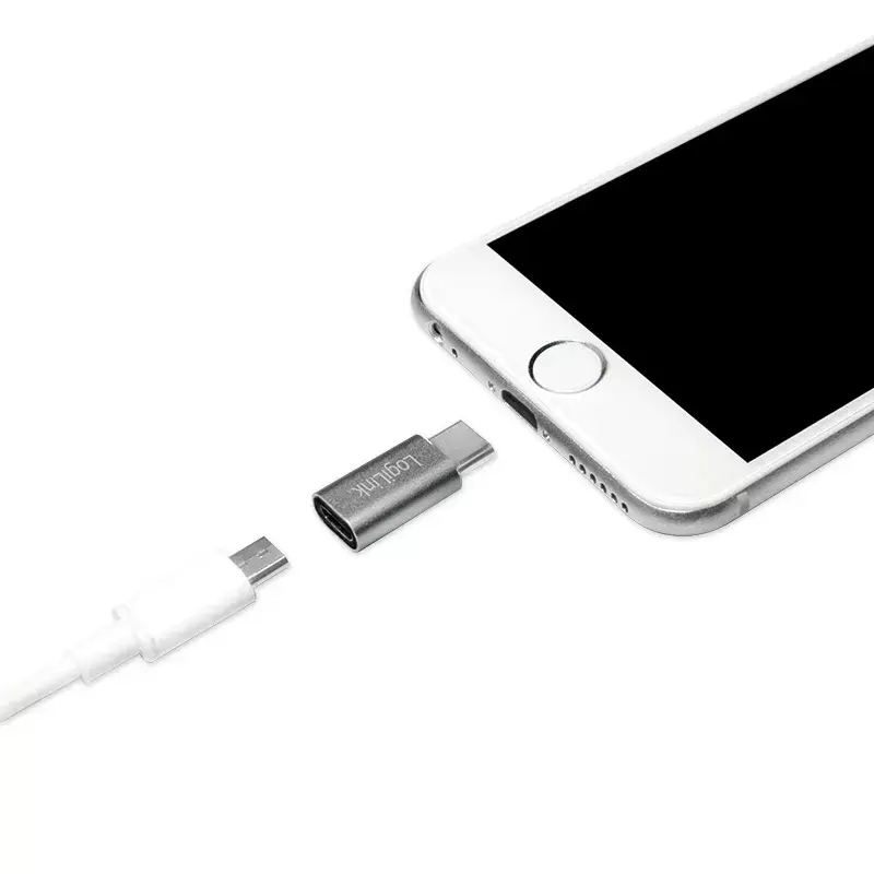 Cable Gender Changer LogiLink AU0040 USB 3.1 C USB 3.0 A Micro USB 2.0 Aluminium