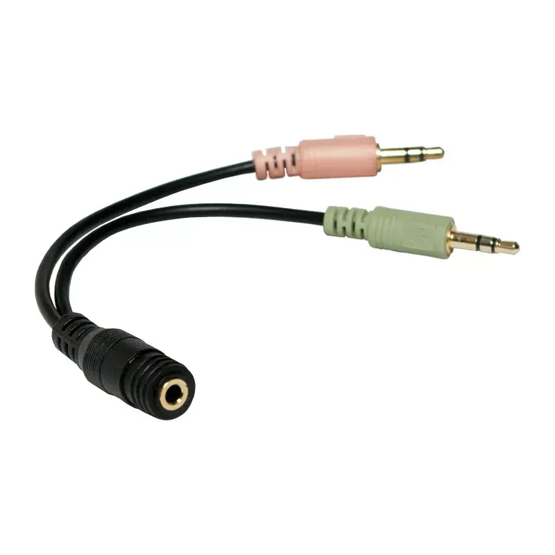 Audio Cable LogiLink CA0020 0.15m 3.5mm 2x3.5mm Black