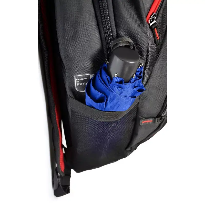 Casual backpack Port Designs Houston Black Fabric