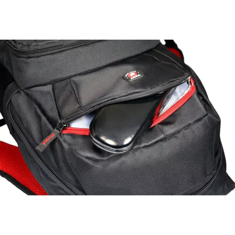 Casual backpack Port Designs Houston Black Fabric