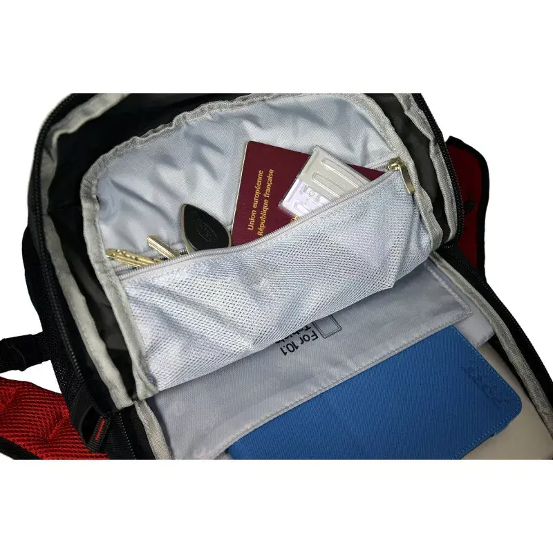 Casual backpack Port Designs Houston Black Fabric
