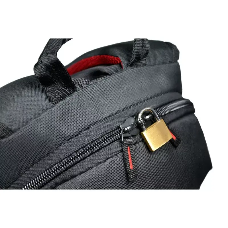 Casual backpack Port Designs Houston Black Fabric