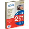 Epson Premium Glossy Photo Paper - A4 - 2x 15 Sheets