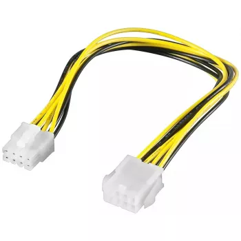 Power Extension Cable Goobay EPS 8-Pin 0.28m