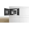Bosch Serie 4 BFL523MS0 microwave Black, Stainless steel Solo microwave Built-in 20 L 800 W