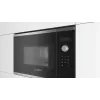Bosch Serie 4 BFL523MS0 microwave Black, Stainless steel Solo microwave Built-in 20 L 800 W