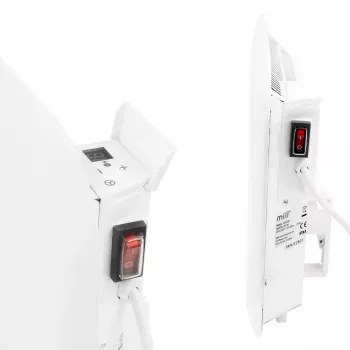 Mill aluminum panel room convection heater IB250, 250 W, suitable for rooms up to 5 m², white