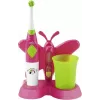Children's rotating electric toothbrush ETA Eta battery AAA 1 handle 1 brush head pink 145×80×215 mm