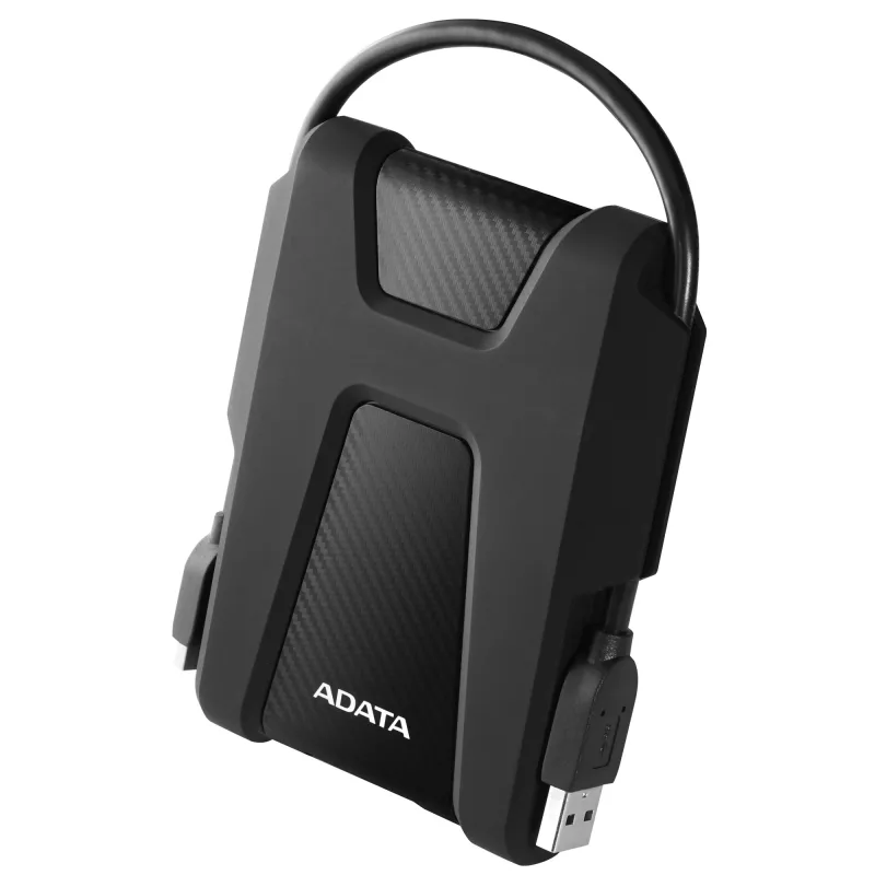 External Hard Drive ADATA 1TB USB 3.2 Gen 1 HD680 — 1 TB, USB 3.2 Gen 1, black, portable HDD