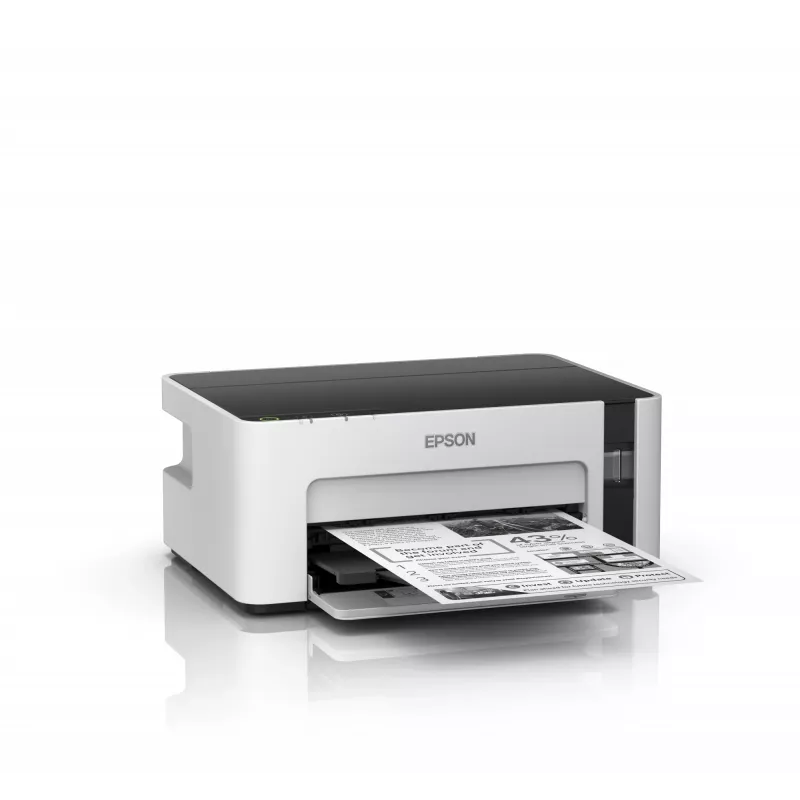 Epson EcoTank M1100 Monochrome Inkjet Printer A4 1440x720 DPI USB Grey/Black