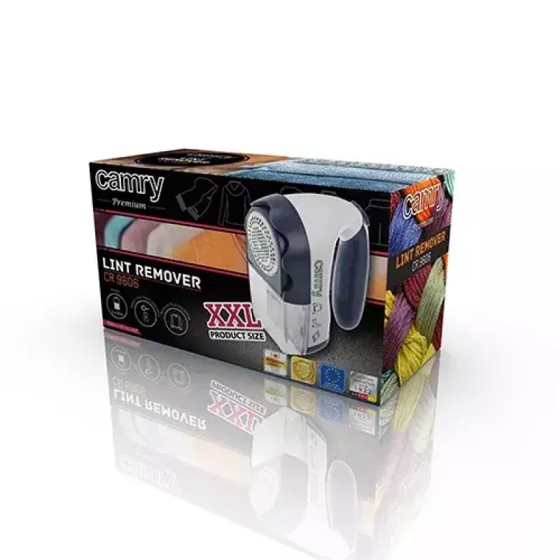 Fabric shaver Camry CR 9606 — battery and mains operation, portable lint remover