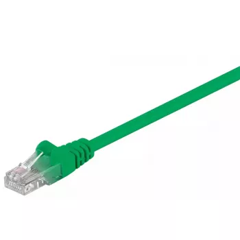 Networking cable GOOBAY 68338 RJ-45 Cat5e U/UTP 0.5 m Green