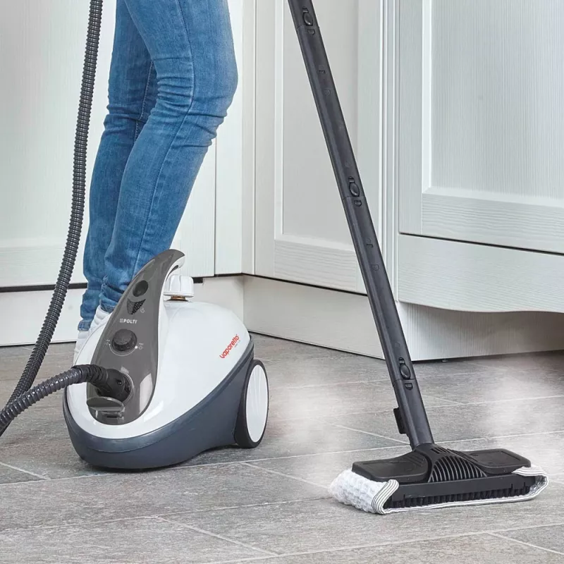 Polti Vaporetto Smart 30_S Cylinder steam cleaner 1.6 L 1800 W Grey, White