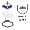 Polti Vaporetto SV440_Double Steam mop 0.3 L 1500 W Violet, White