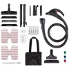 Polti Vaporetto Lecoaspira FAV50 Multifloor Cylinder steam cleaner 1.8 L 1350 W Red, White
