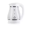 Electric kettle Adler 1.7 L 2200 W – glass housing, water level indicator, 360° base, auto power off