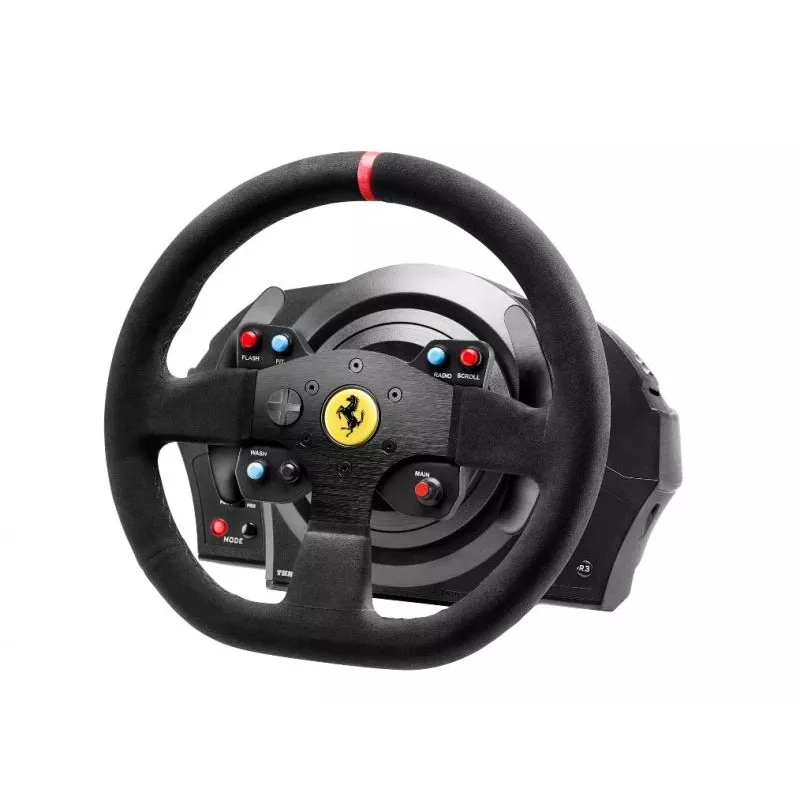 Thrustmaster T300 Ferrari Integral Racing Wheel Alcantara Edition Black Steering wheel + Pedals Analogue / Digital PC, PlayStation 4, Playstation 3