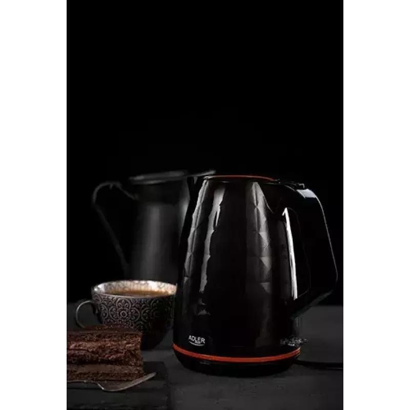 Electric kettle Adler AD 1277 1.7 L 2200 W Black