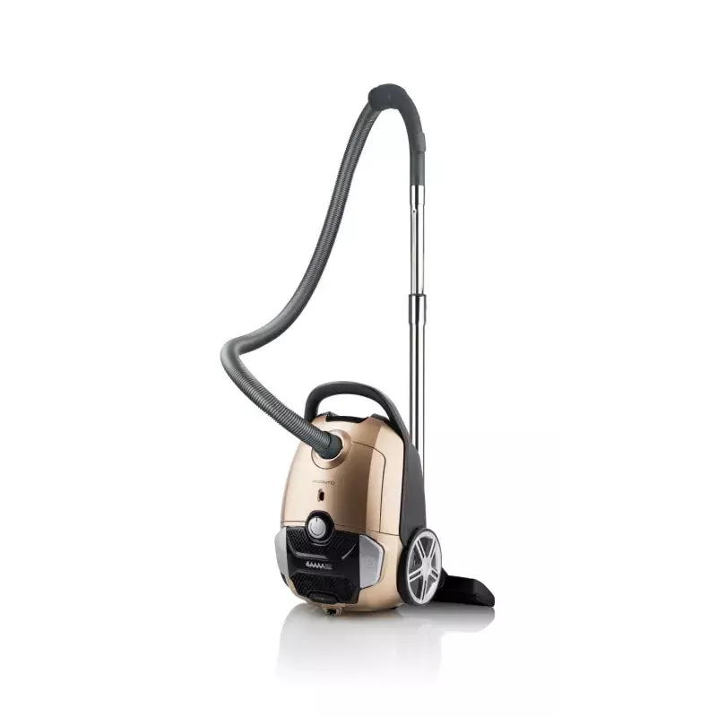 ETA Avanto ETA351990000 Bagged Vacuum Cleaner, 800 W, 3 L dust bag, HEPA H12, 68 dB, Golden