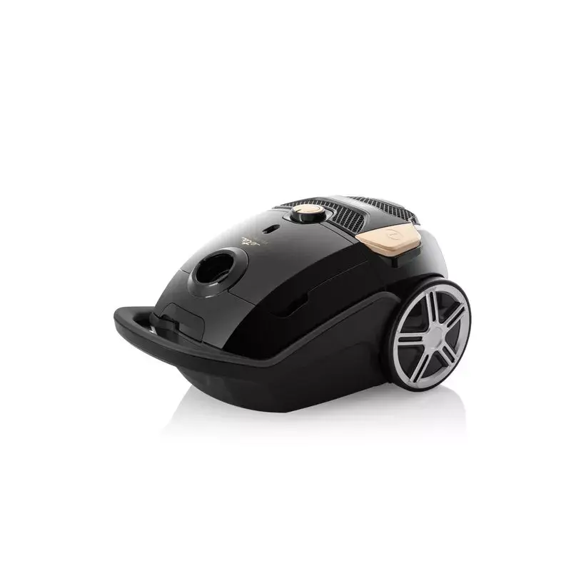 Cylinder vacuum ETA Avanto 3 L — 800 W, 3 L dust bag, HEPA filtration, dry cleaning, upholstery/hard floor/carpet, black/beige