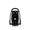 Cylinder vacuum ETA Avanto 3 L — 800 W, 3 L dust bag, HEPA filtration, dry cleaning, upholstery/hard floor/carpet, black/beige