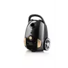 Cylinder vacuum ETA Avanto 3 L — 800 W, 3 L dust bag, HEPA filtration, dry cleaning, upholstery/hard floor/carpet, black/beige