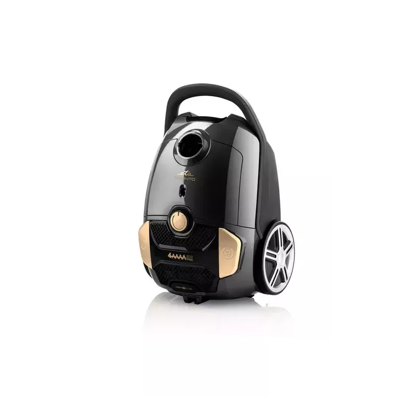 Cylinder vacuum ETA Avanto 3 L — 800 W, 3 L dust bag, HEPA filtration, dry cleaning, upholstery/hard floor/carpet, black/beige