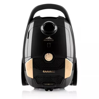 Cylinder vacuum ETA Avanto 3 L — 800 W, 3 L dust bag, HEPA filtration, dry cleaning, upholstery/hard floor/carpet, black/beige
