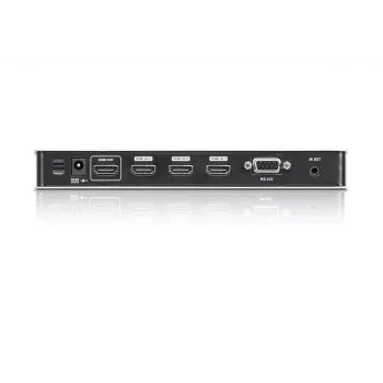 ATEN 4-Port 4K HDMI Audio/Video Switch with IR Remote Control