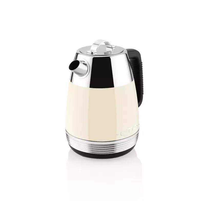 Electric kettle ETA Storio 9186 90040 — 1.7 L, 2150 W, beige stainless steel