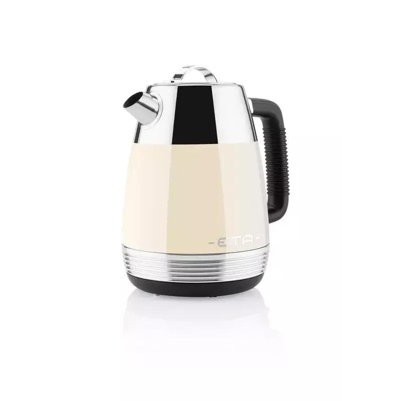Electric kettle ETA Storio 9186 90040 — 1.7 L, 2150 W, beige stainless steel