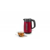 Electric kettle Bosch TWK4P434 — 1.7 L, 2400 W, Black/Red