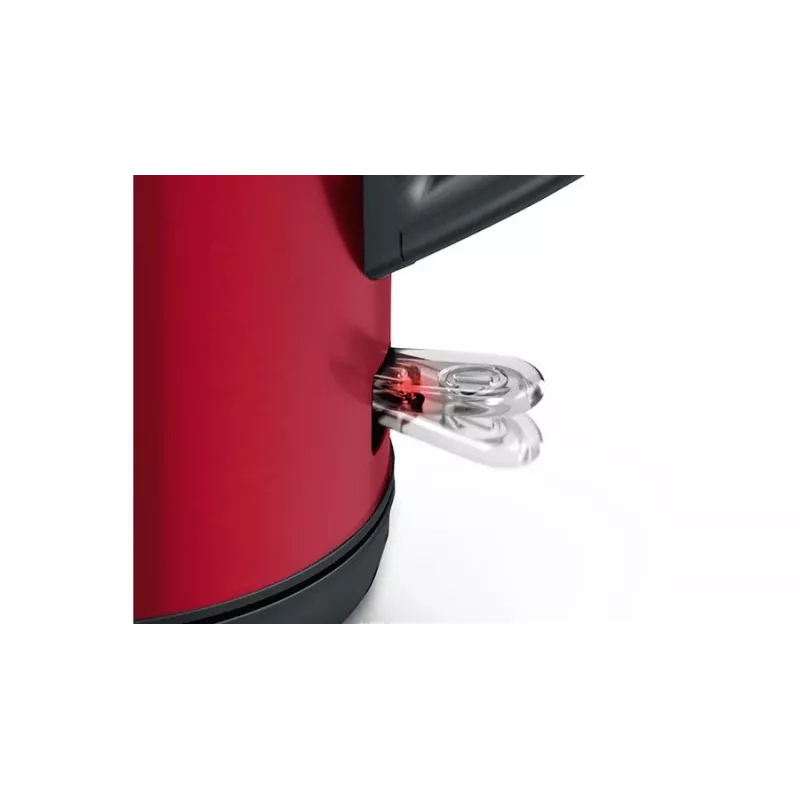Electric kettle Bosch TWK4P434 — 1.7 L, 2400 W, Black/Red