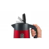Electric kettle Bosch TWK4P434 — 1.7 L, 2400 W, Black/Red
