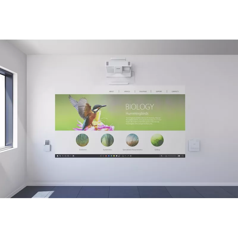 Epson EB-1485Fi Ultra short throw projector 5000 ANSI lumens 3LCD 1080p (1920x1080) White