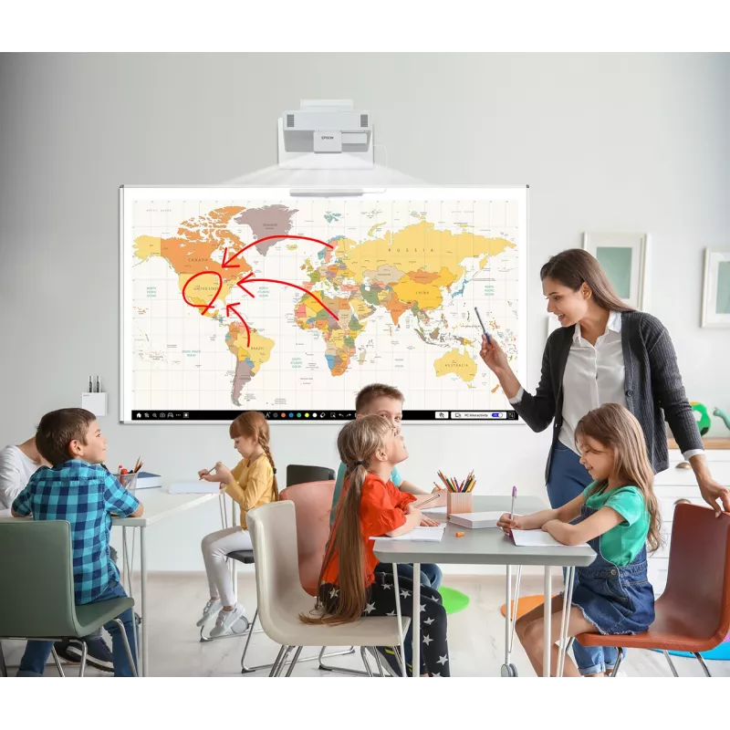 Epson EB-1485Fi Ultra short throw projector 5000 ANSI lumens 3LCD 1080p (1920x1080) White