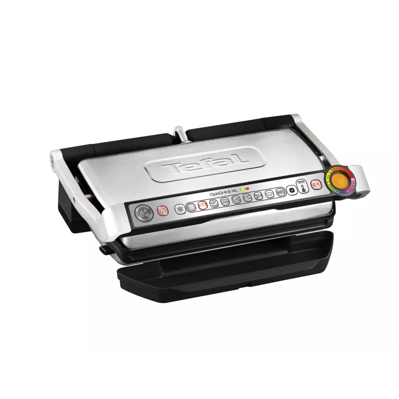 Contact grill Tefal GC724D tabletop griddle, metallic/black, 440×340×172 mm, 7 kg