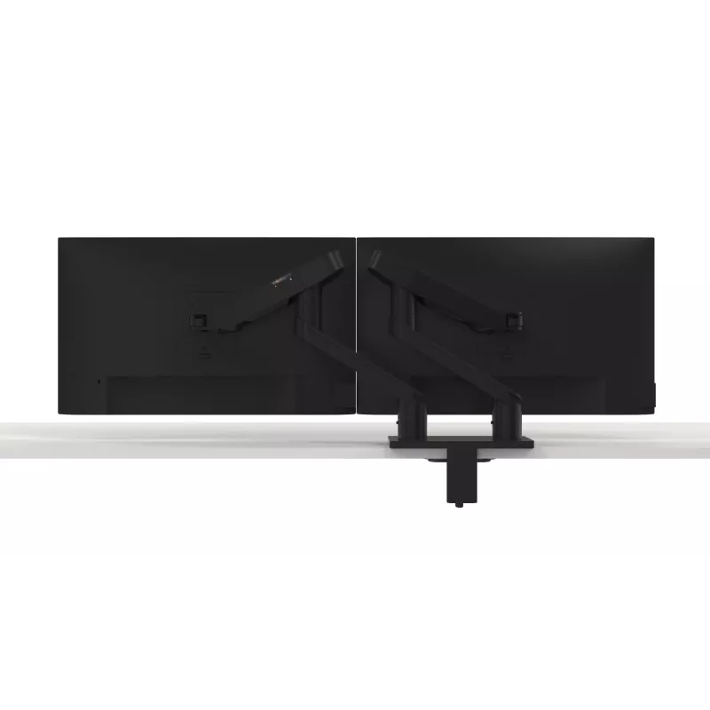 DELL Dual Monitor Arm – MDA20, 10 kg, 48.3 cm (19 inch), 68.6 cm (27 inch), Height adjustment, Black