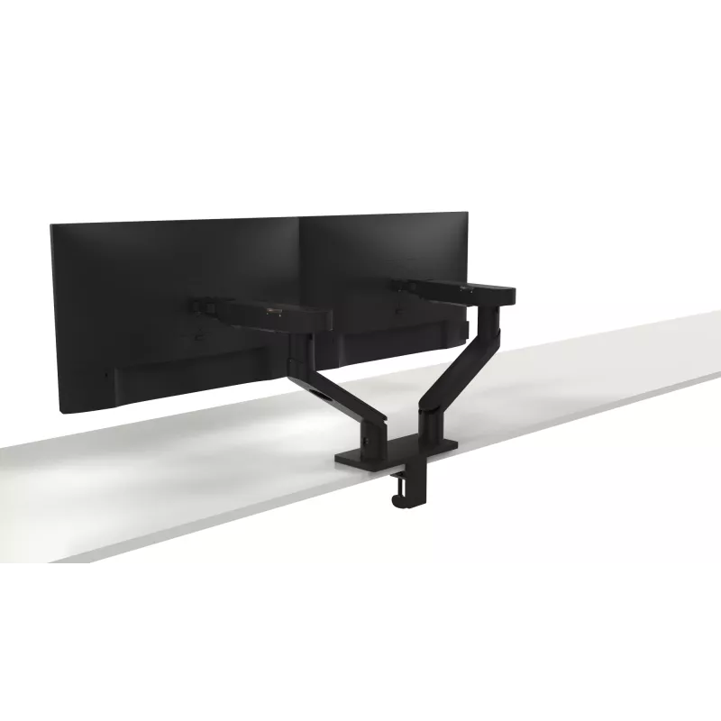 DELL Dual Monitor Arm – MDA20, 10 kg, 48.3 cm (19 inch), 68.6 cm (27 inch), Height adjustment, Black