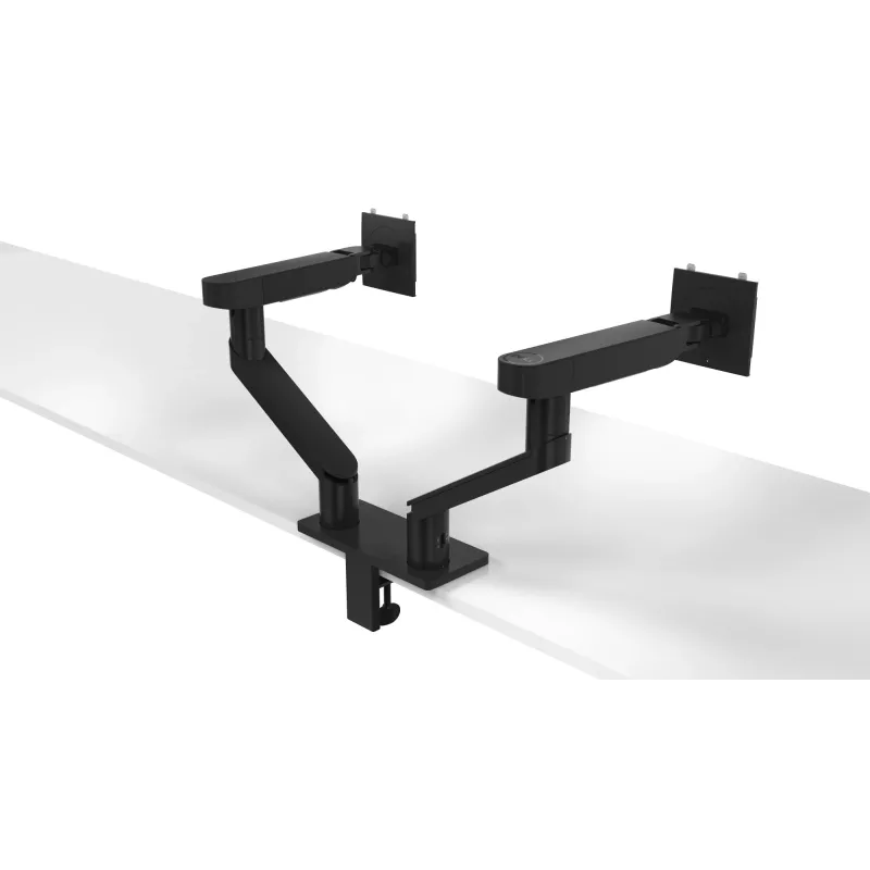 DELL Dual Monitor Arm – MDA20, 10 kg, 48.3 cm (19 inch), 68.6 cm (27 inch), Height adjustment, Black